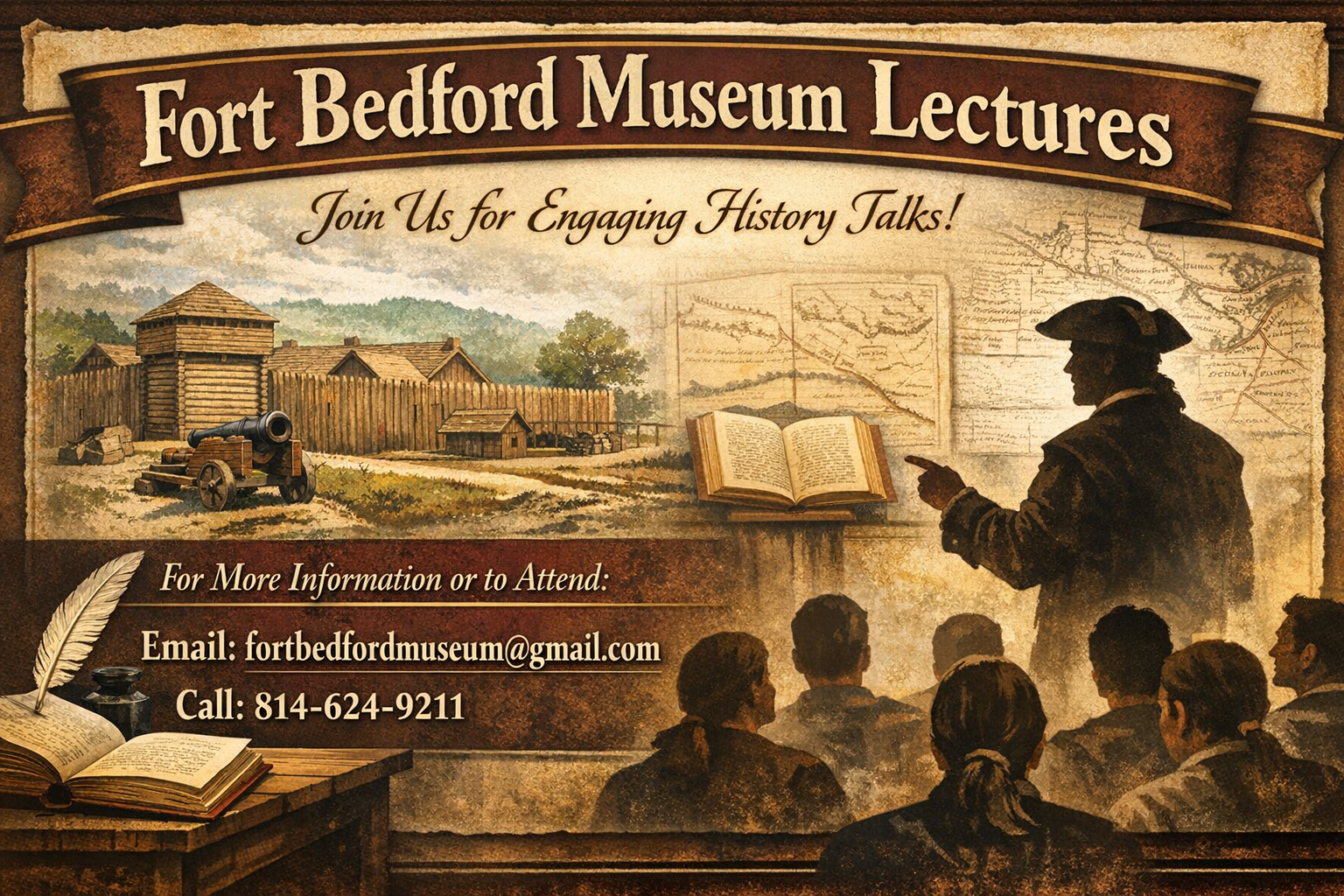 Fort Bedford Museum Lectures Banner